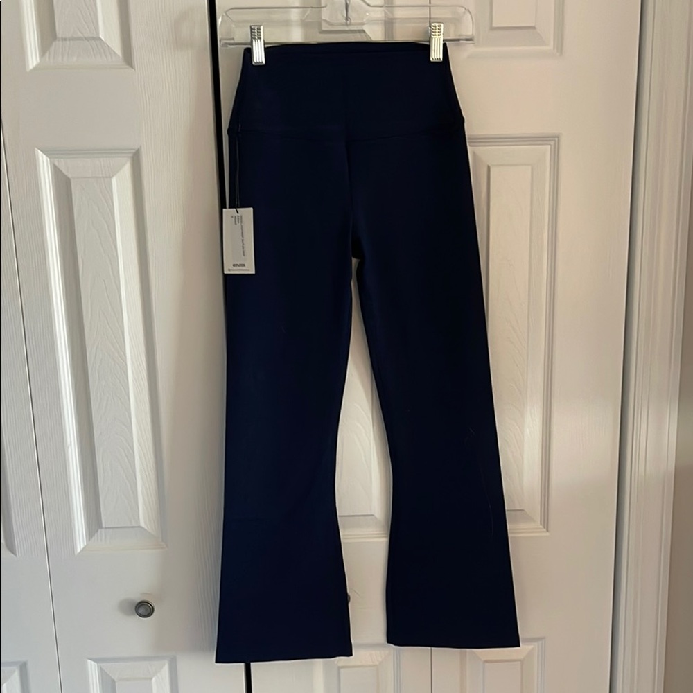 Splits59 Navy Flare Leggings